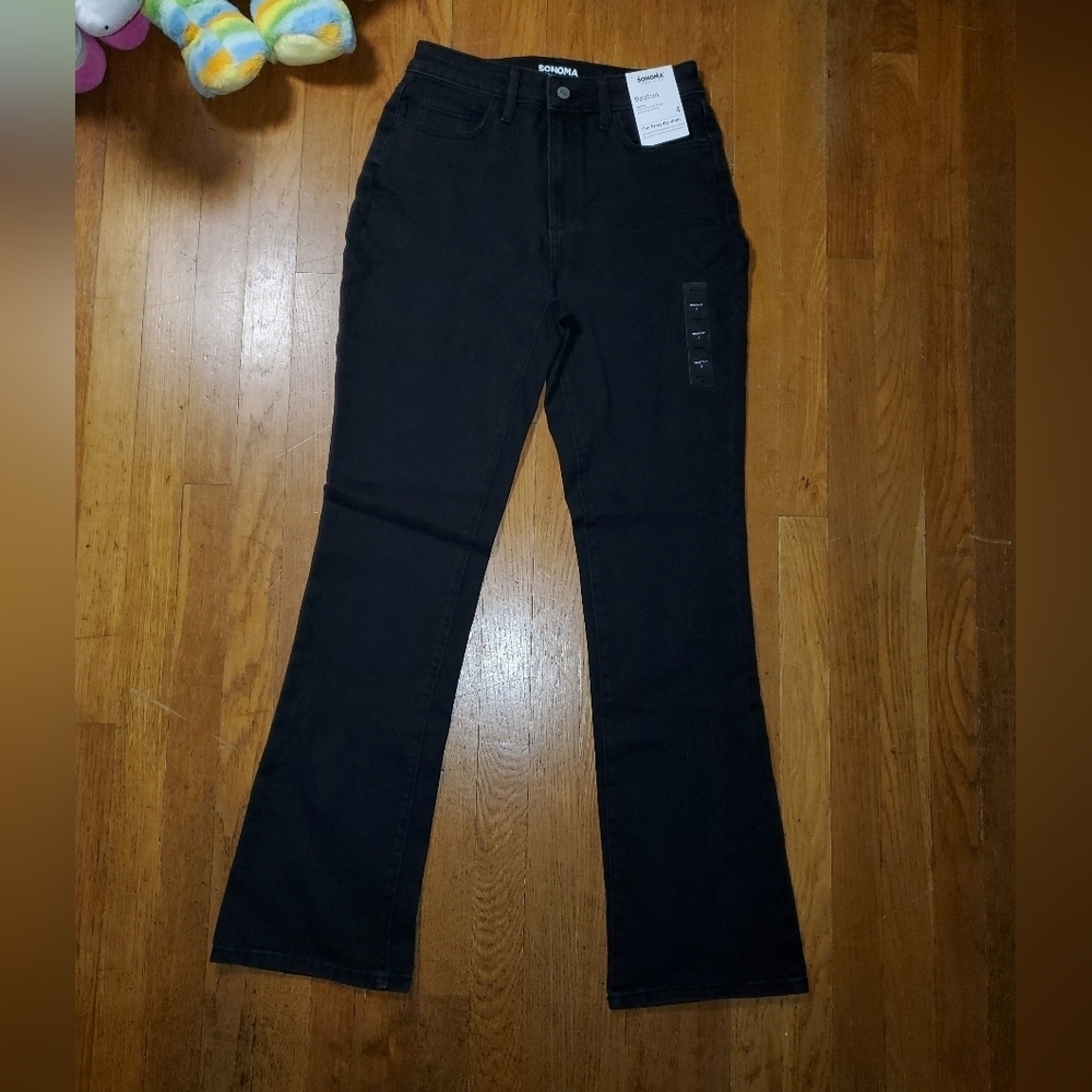 Sonoma Black Boot Cut Jeans